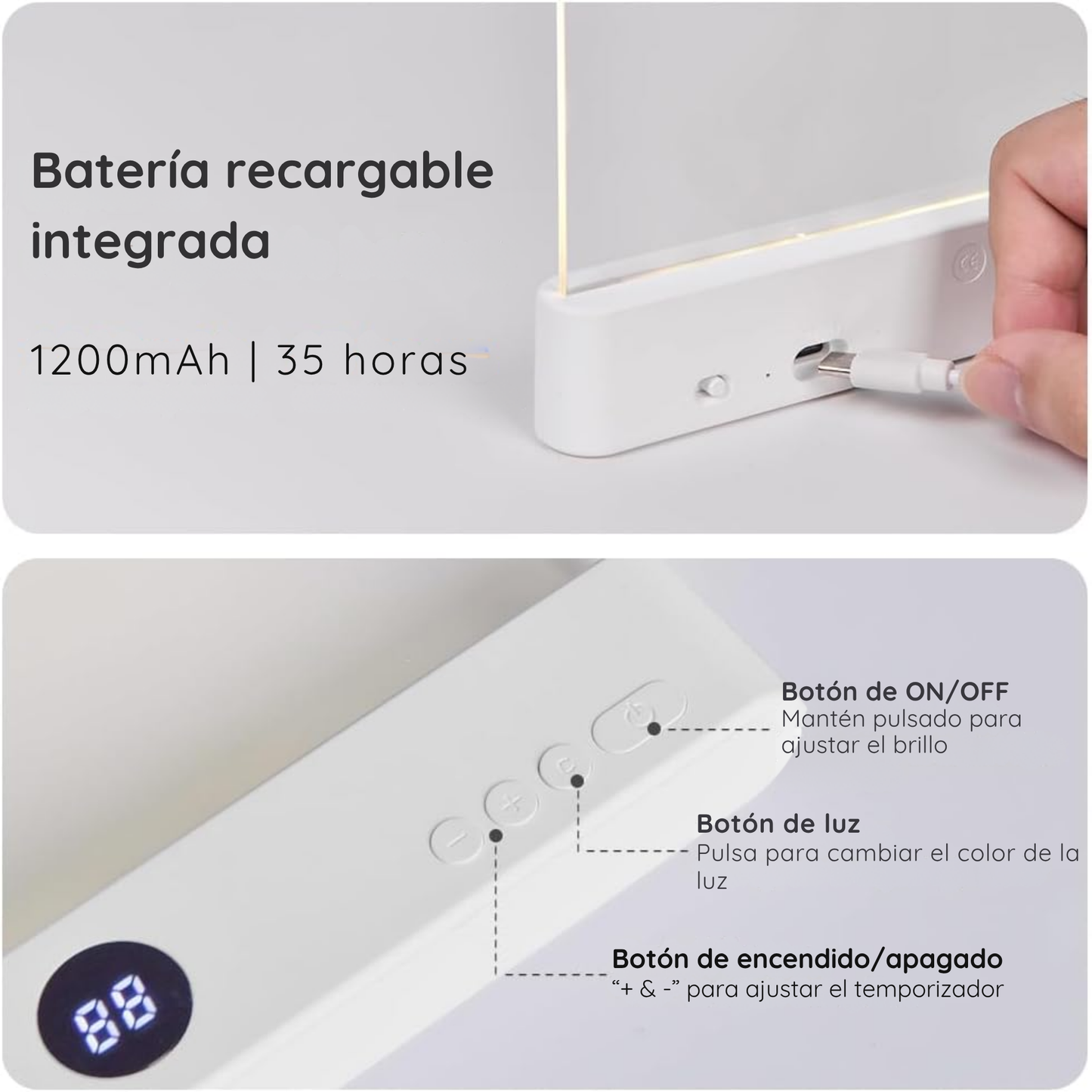 Lumaura™ – Lámpara de Lectura LED