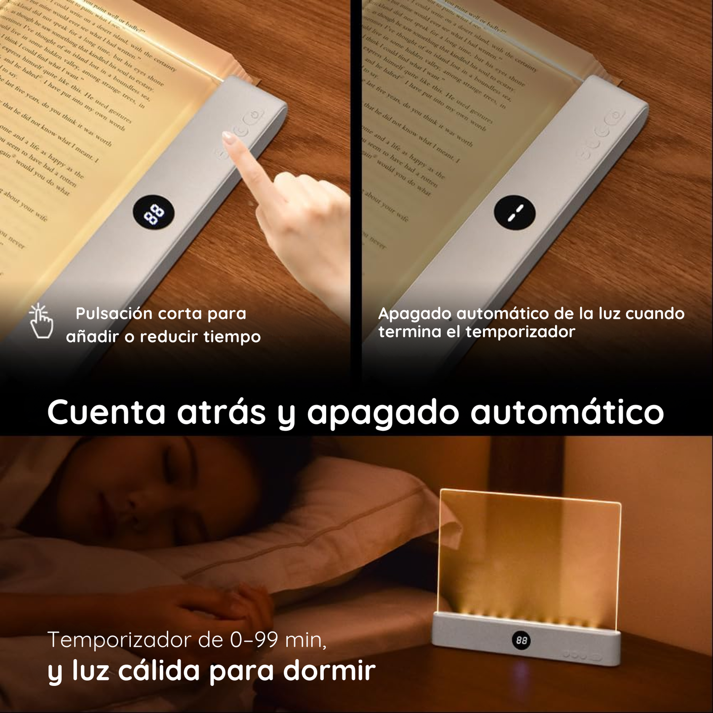 Lumaura™ – Lámpara de Lectura LED